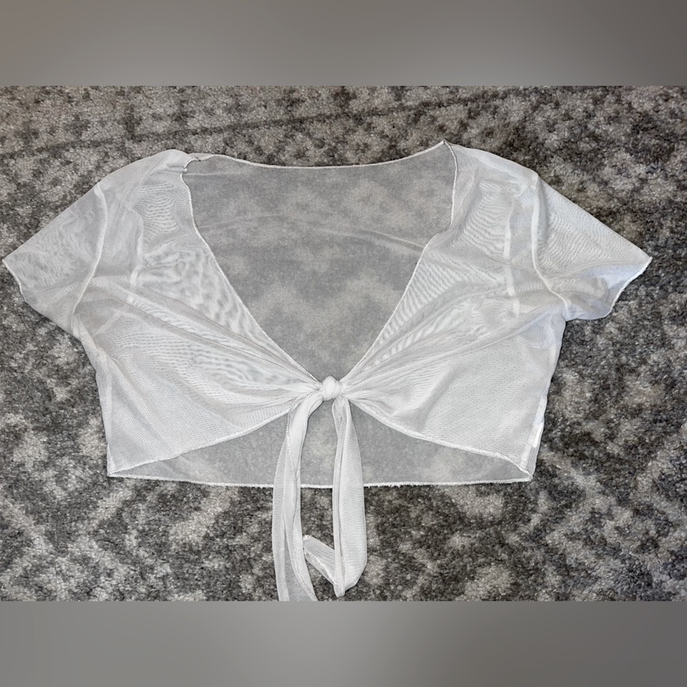 Mesh Crop Top